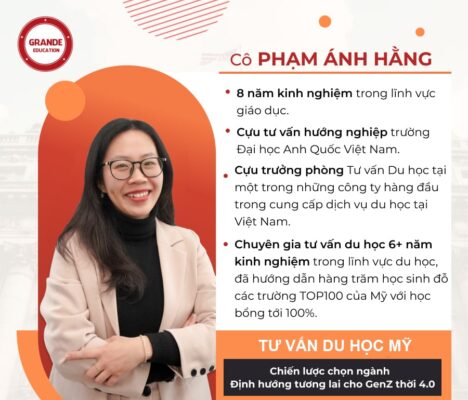 chuyên viên tư vấn du học mỹ tại Grande