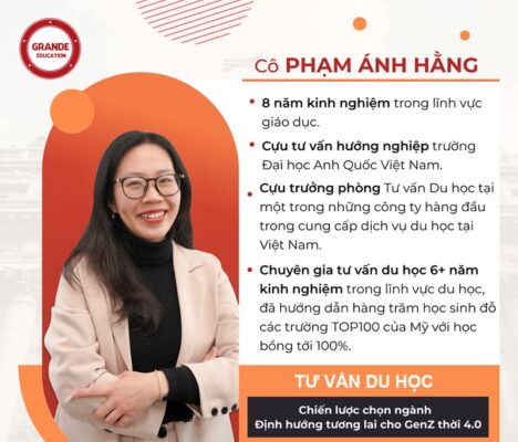 chuyên viên tư vấn du học tại Grande