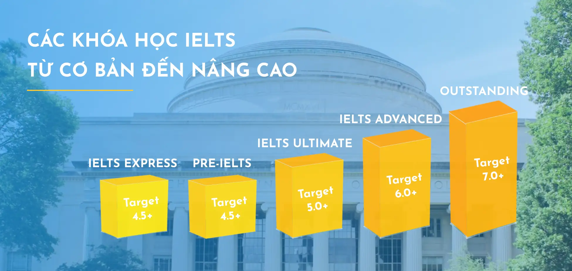 Du học Mỹ cần IELTS bao nhiêu? IELTS 5.5 đi được không?