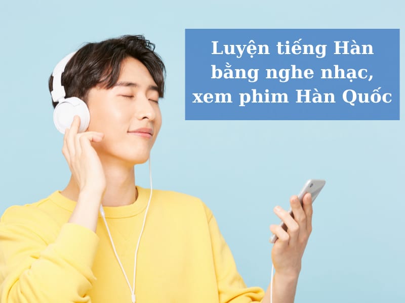 Luyện nghe tiếng Hàn qua âm thanh và hình ảnh