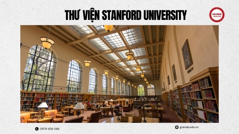 khuon-vien-truong-dai-hoc-stanford Thư viện của trường Đại Học Stanford