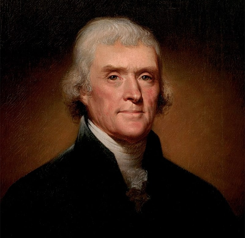 thomas-jefferson Thomas Jefferson - Người sáng lập trường Đại học Virginia