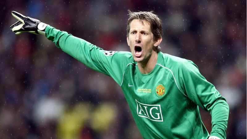 Edwin van der Sar thủ môn xuất sắc của MU
