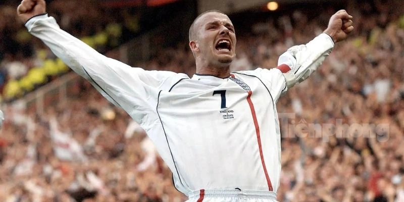 David Beckham và cú đá phạt cứu rỗi tuyển Anh